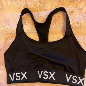VSX Black Racerback Sports Bra